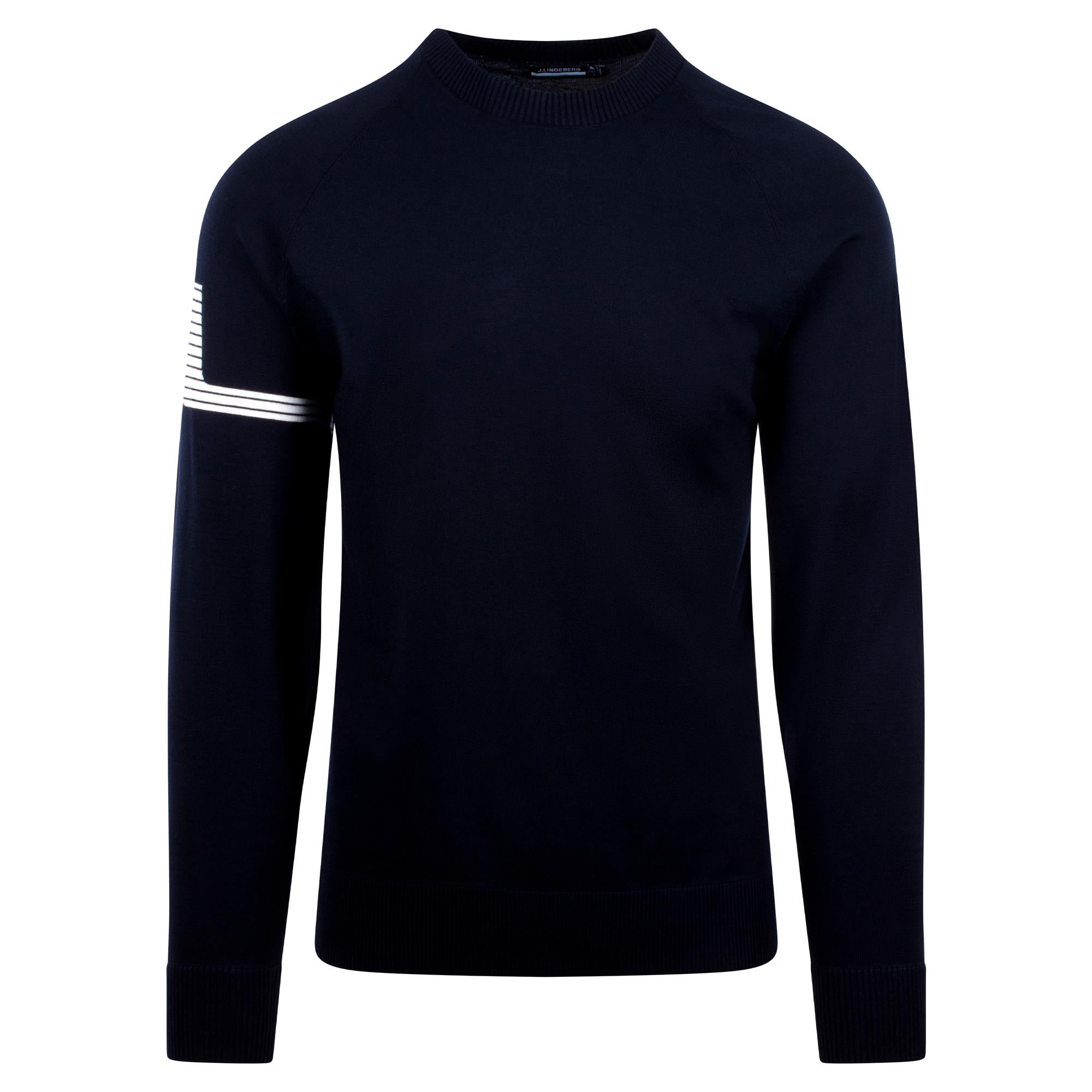 J Lindeberg Heath Knitted Mens Golf Sweater Navy